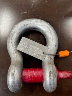 Crosby G-209 1-1/4 inch Load Tested Screw Pin Anchor Shackle-12 Ton WLL-Reconditioned Online now