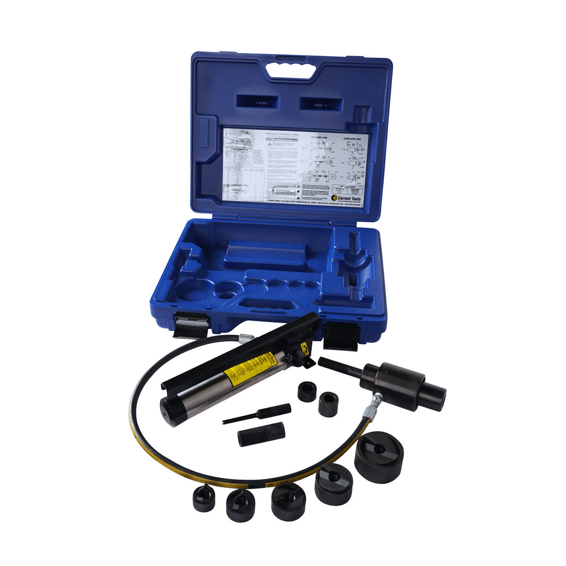 Current Tools 152PM Piece Maker Hydraulic Knockout Set for 1/2in. to 2in. Diameter – Reconditioned Online Sale