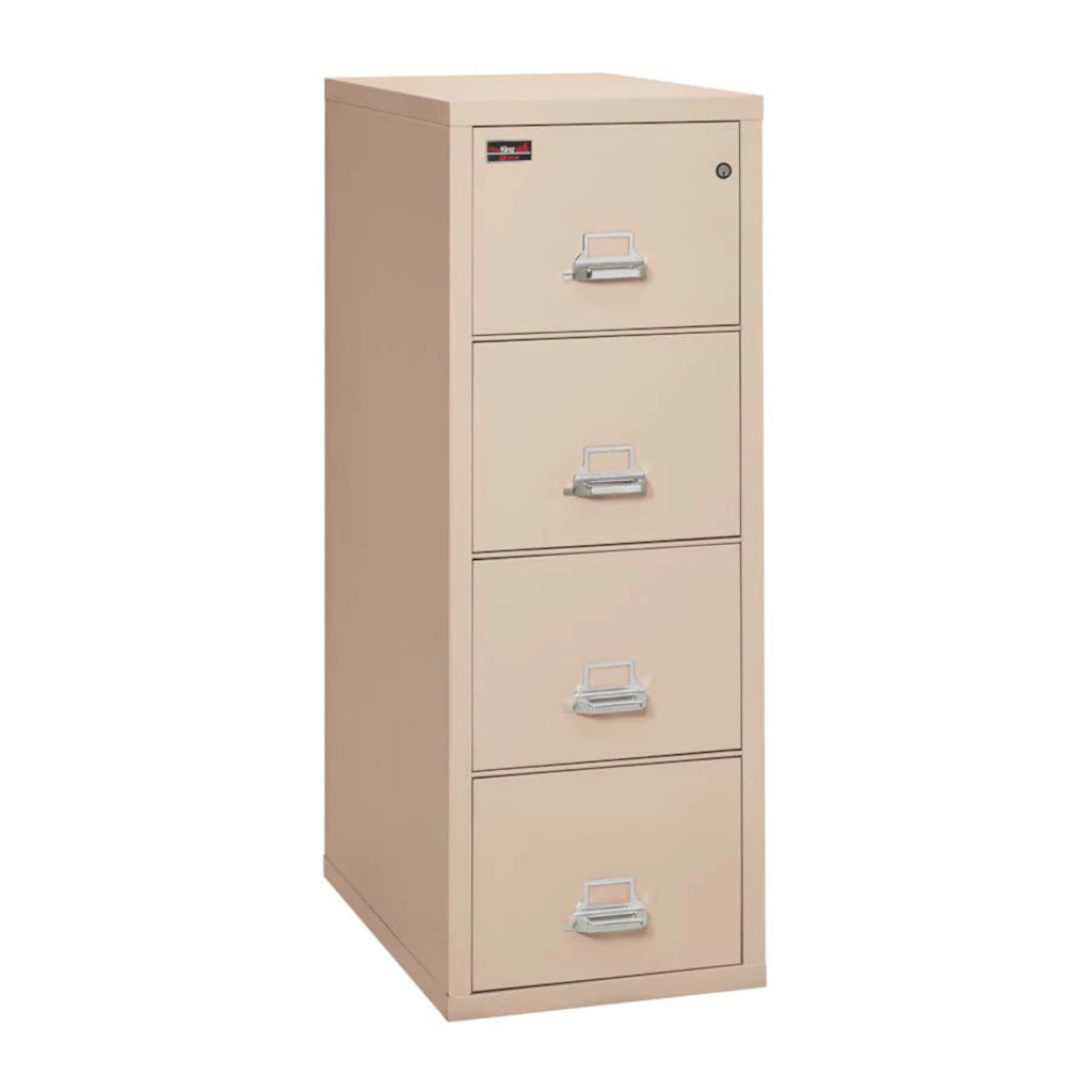 FireKing 2 Hour Series 4-1956-2PA Vertical 4 Drawer File Cabinet – Used Supply