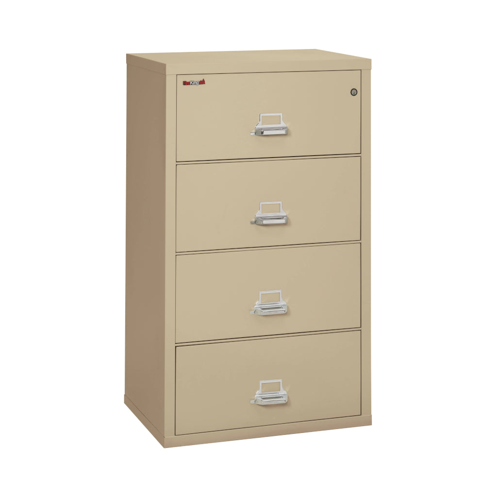 FireKing Classic 4-4422-CPA Lateral 4 Drawer File Cabinet – Used