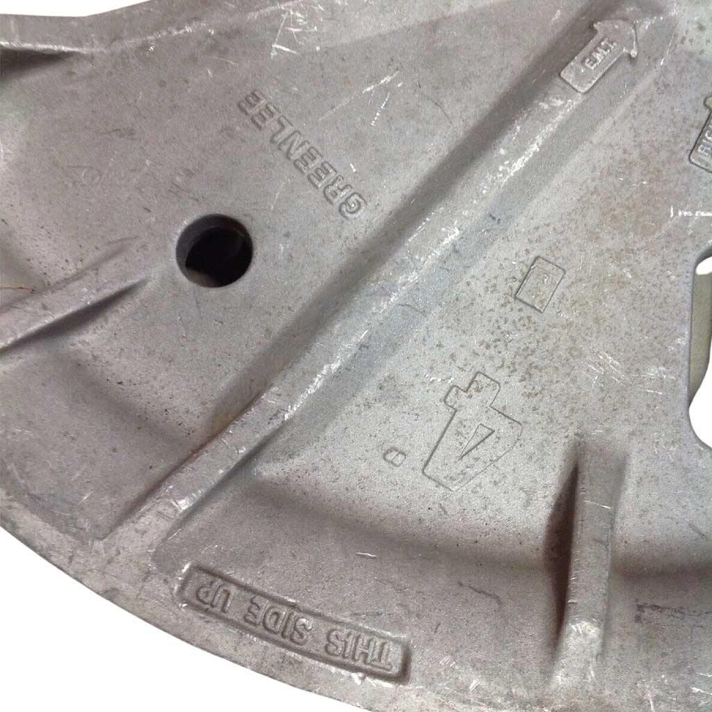 Greenlee 26305 Bending Shoe for 4in EMT Conduit for use with Greenlee 881 Bender- Reconditioned