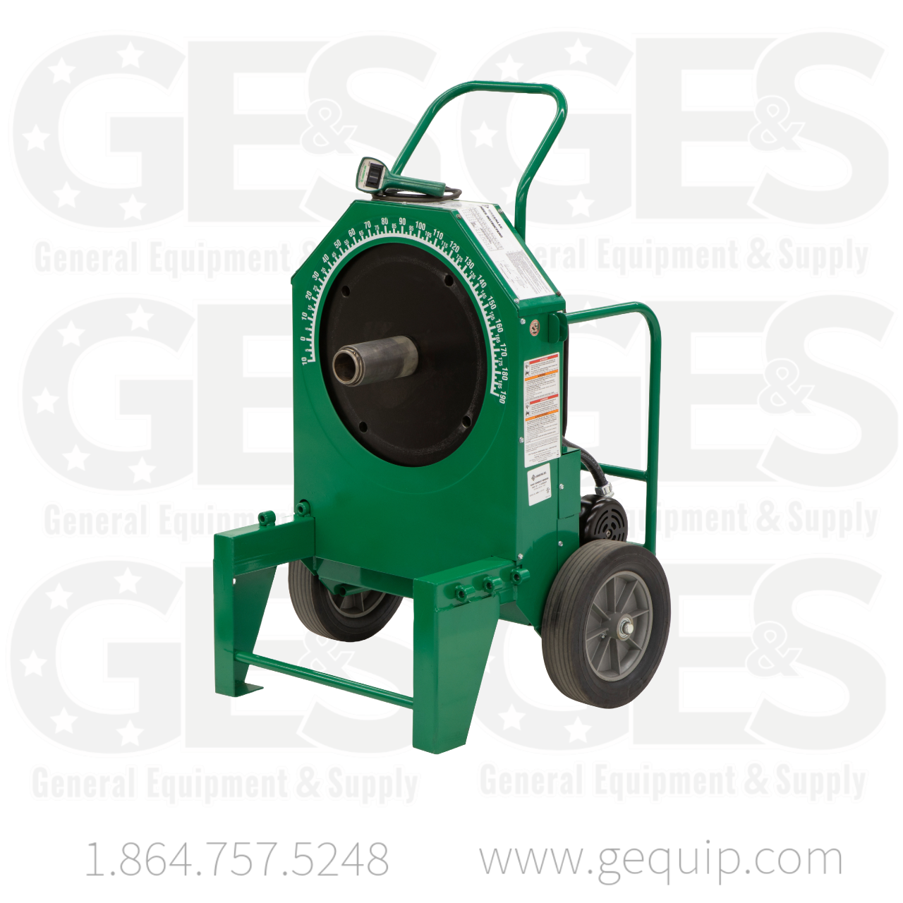 Greenlee 555C Classic Electric Bender for 1/2in. to 2in. Conduit – Reconditioned