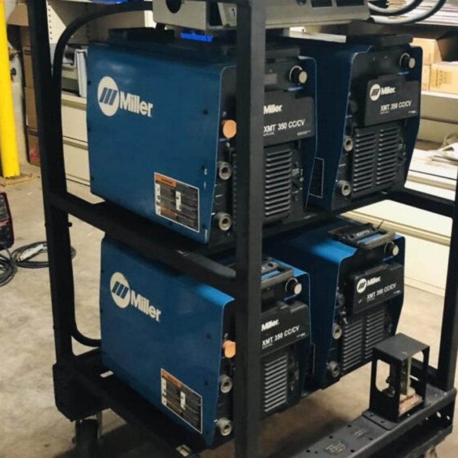 Miller 907161 XMT 350 CC/CV Multiprocess Welder 4 pack – Reconditioned on Sale