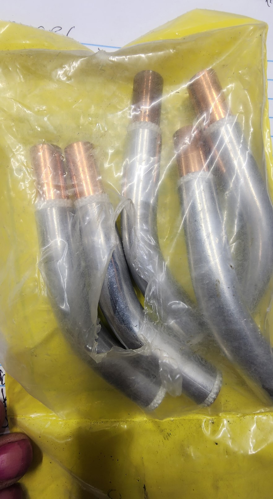 Profax 180-45J 45° Jacketed Conductor Tube, Pack of 5 – New Surplus