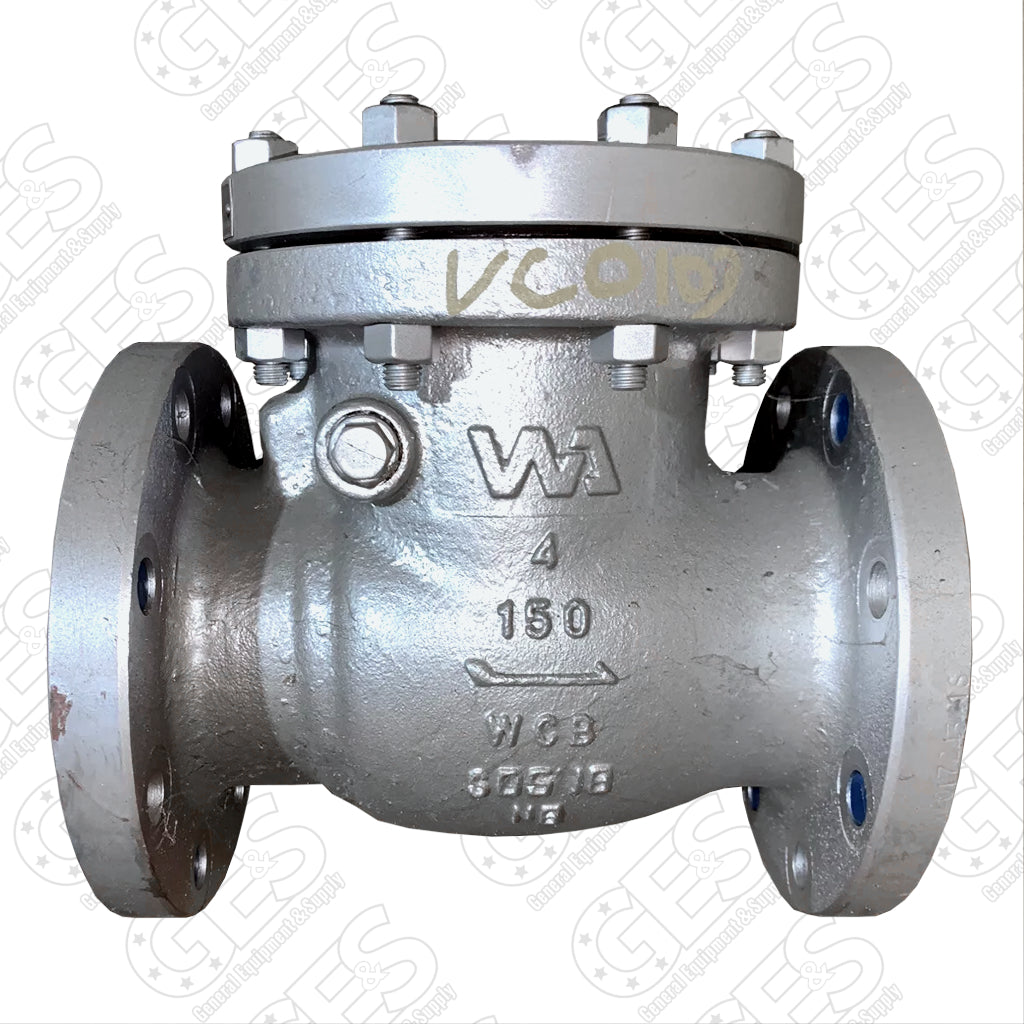 Warren 3155-8 Cast Carbon Check 4 Inch Valve – New Surplus Discount