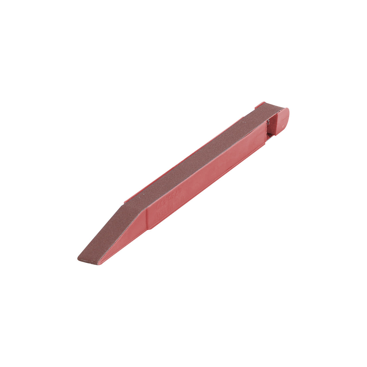 1/2″ Red Belt Stick with a 120 Grit Belt