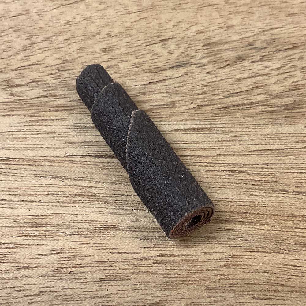 3/8″ Dia. | 80 Grit | Half-Tapered Cartridge Rolls | 50 Pk. | HTR-375-80