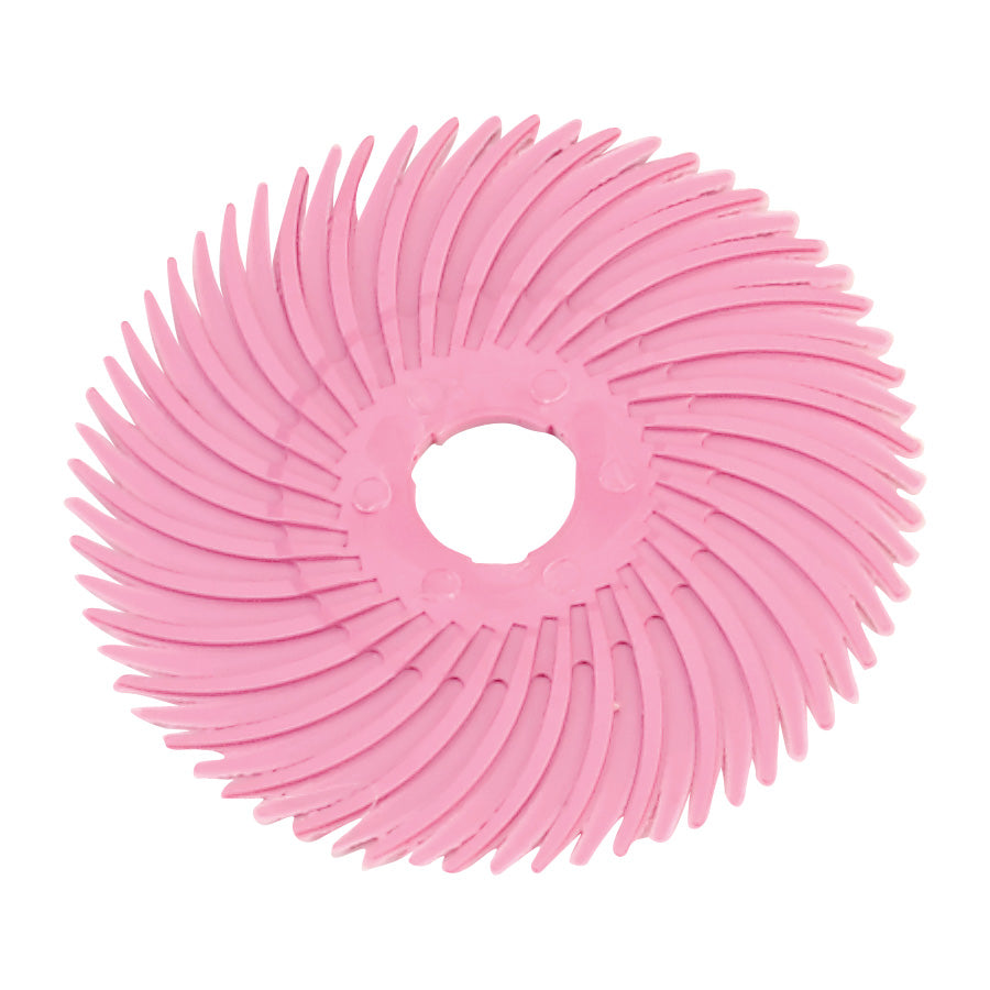 3M™ Radial Bristle Discs 2″ (Pkg. of 40) – Pink (Pumice)