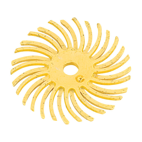 3M™ Radial Bristle Discs – 1″ Yellow, 80 grit (Pkg. of 12)