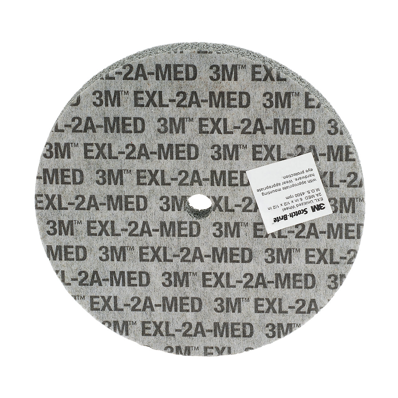 3M™ Scotch-Brite EXL Large 6″ Wheel, Medium Grit