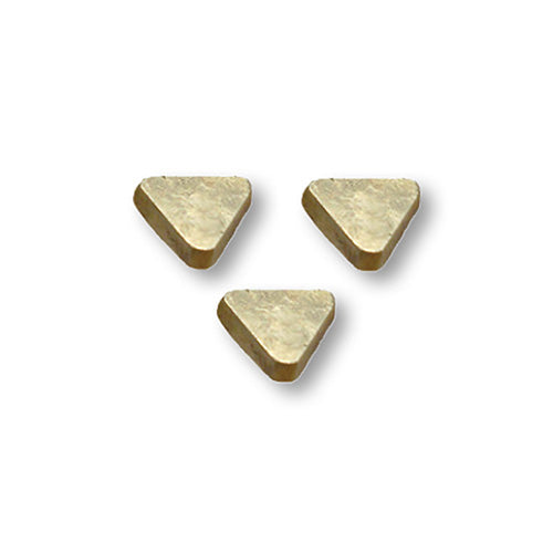 Brass 3/8″ Triangular x 1/8″ Laps (Pack of 3)