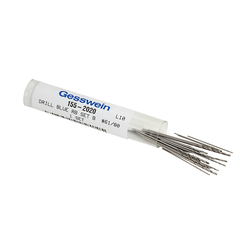 Blue Ribbon™ High Speed Twist Drill – Set of 20