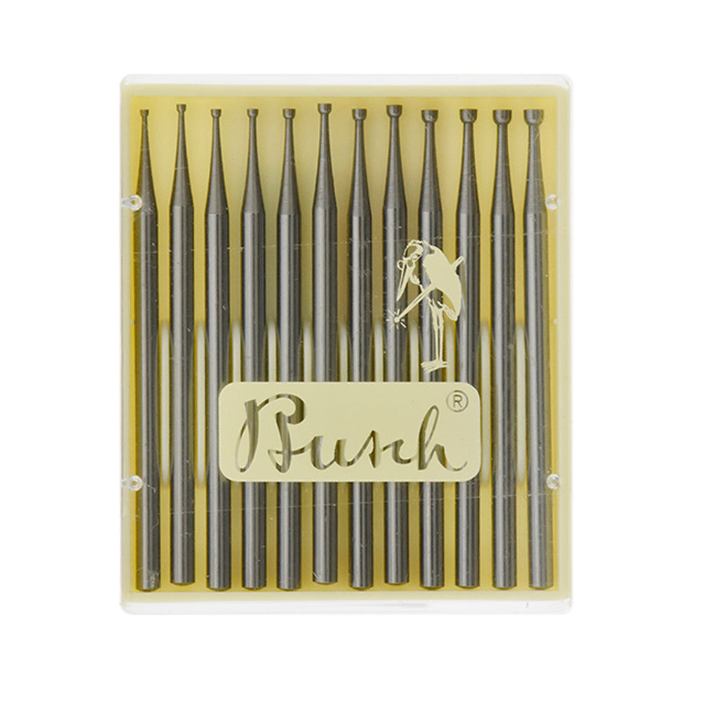 Busch® Fig 77b 008-019 Set of 12 Cup Burs