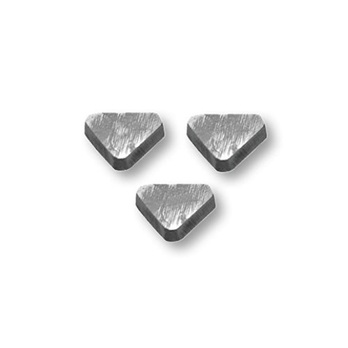 Cast Iron 3/8″ Triangular x 1/8″ Laps (Pack of 3)