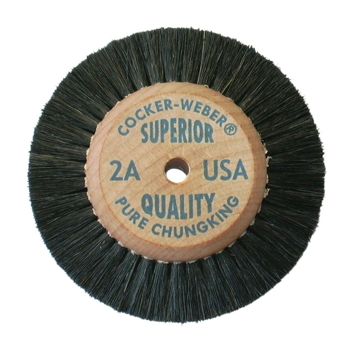 Cocker-Weber #2A Superior Wood Hub Wheel Brush – #73
