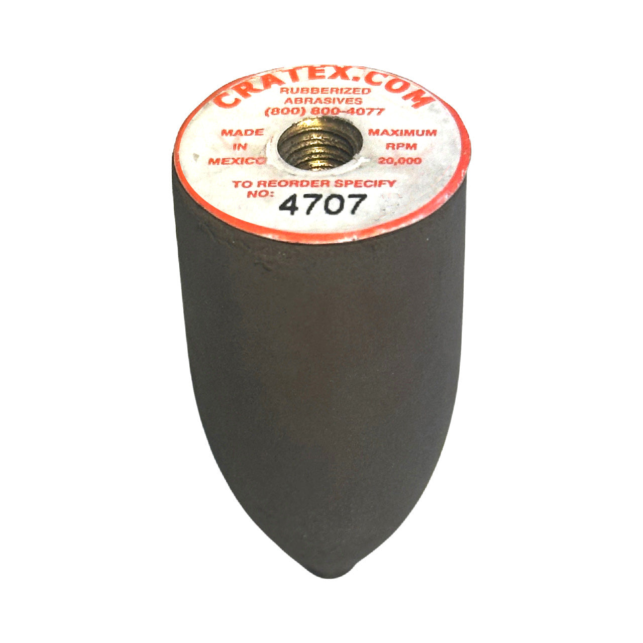 Cratex® Threaded #4707 Mounted Points