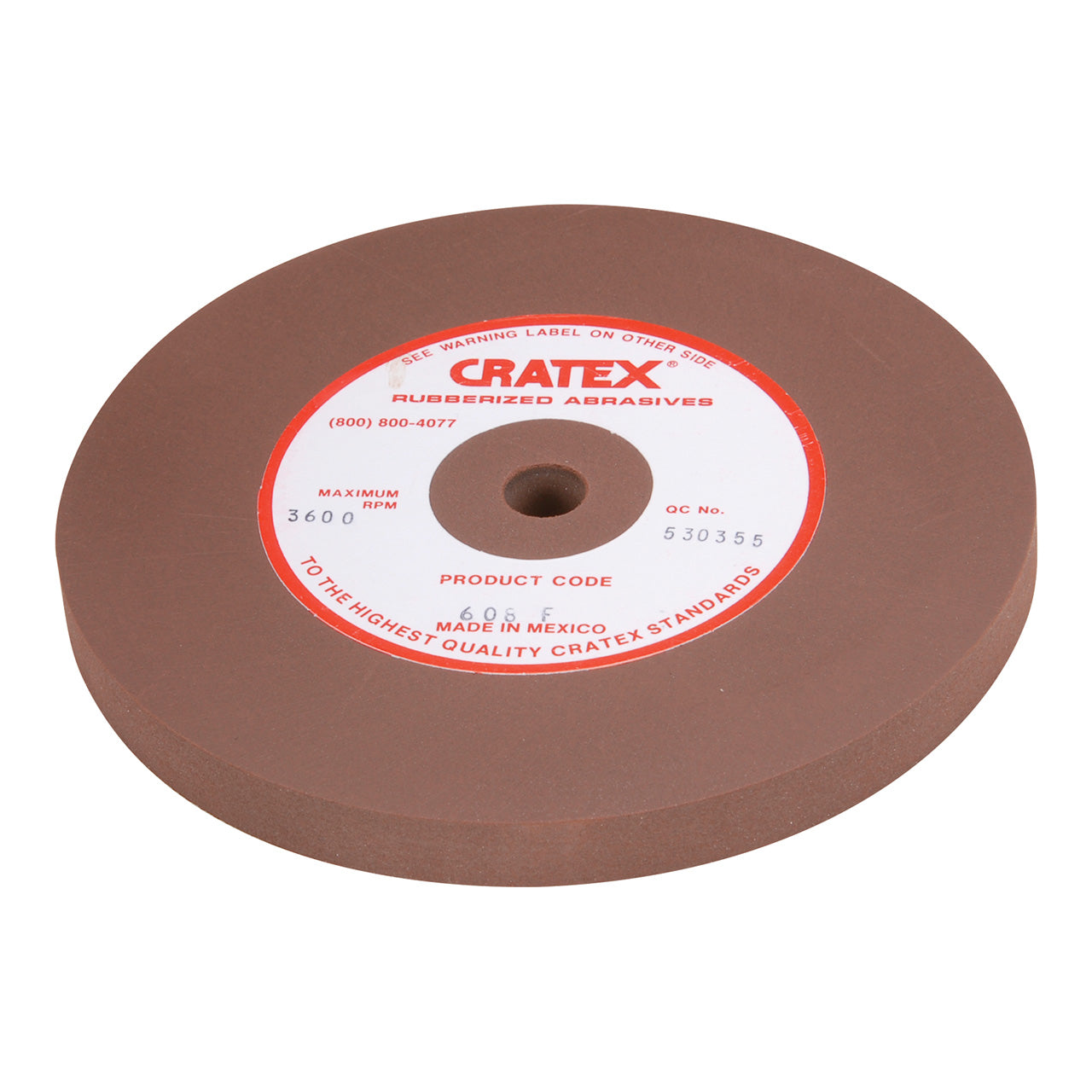 Cratex® Large Wheel, 6″x1/2″ – 608 Fine Online now