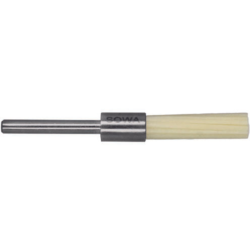Cristone Matrix 1000 Grit Ceramic End Bristle Brush 3mm shank – White