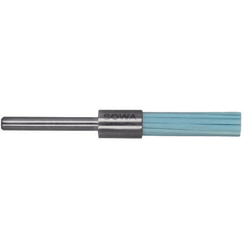 Cristone Matrix 800 Grit Ceramic End Bristle Brush 3mm shank – Blue