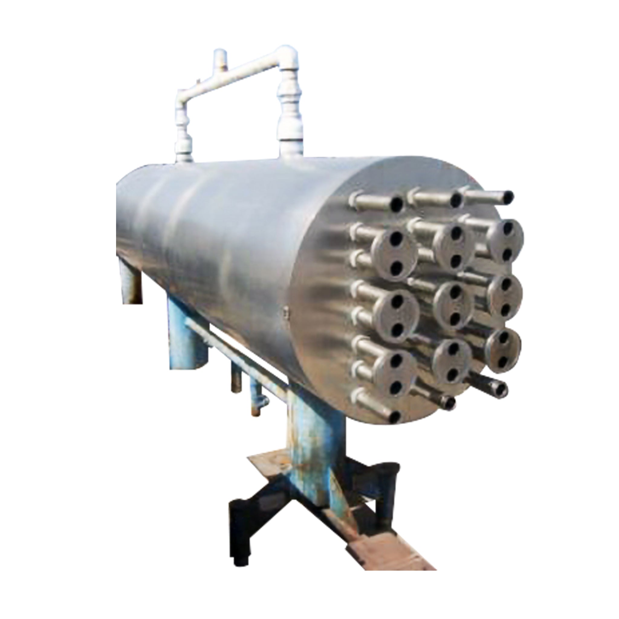 Chester-Jensen Co Stainless Shell and Tube Heat Exchanger – 94.2 sq. ft.