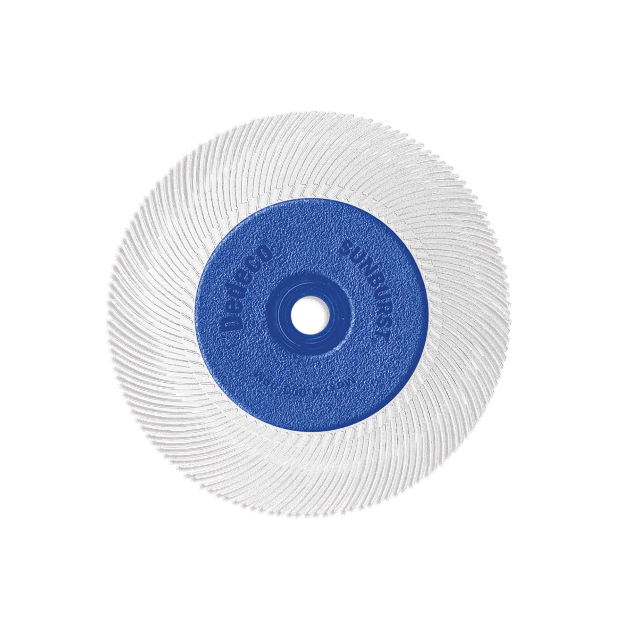 Dedeco® SUNBURST® Radial Discs – 6″ 8-Ply, White Online Hot Sale