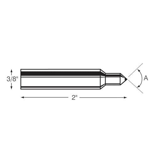 Diamond Cone Points – CP1, 75° on Sale