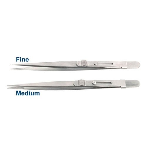 Economical Locking Diamond Tweezers – Medium Points