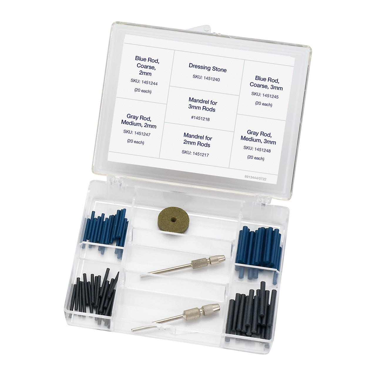 EVE® Poly Polisher EVEFLEX Blue & Gray Rod Set Online Hot Sale