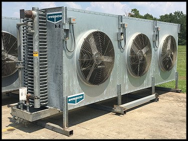 Evapco 3-Fan Blast Evaporator Coil – 50 Ton