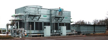 Evapco Two Cell Evaporative Condenser/Fluid Cooler