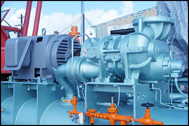 FES 385-ME / Mycom 250S Screw Compressor Package – 450 HP