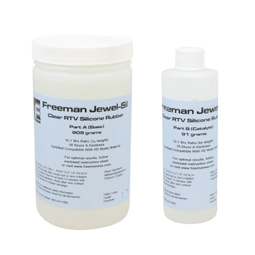 Freeman® Jewel-Sil Silicone Rubber – 1 Kilo Kit
