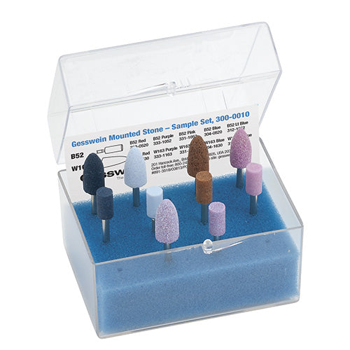 Gesswein® Mounted Points Sample Set – 3mm Shank