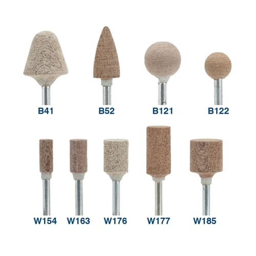 G-Flex Mounted Point B121 Ball 320 Grit – 1/8″ Shank