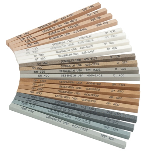 Gesswein® 20 Piece Polishing Stone Sets – 1/2″ x 1/8″