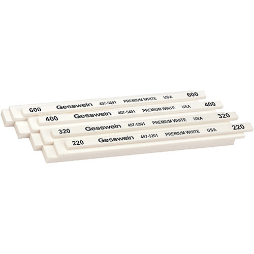 Gesswein® 12 Piece Introductory Premium White Polishing Stone Set