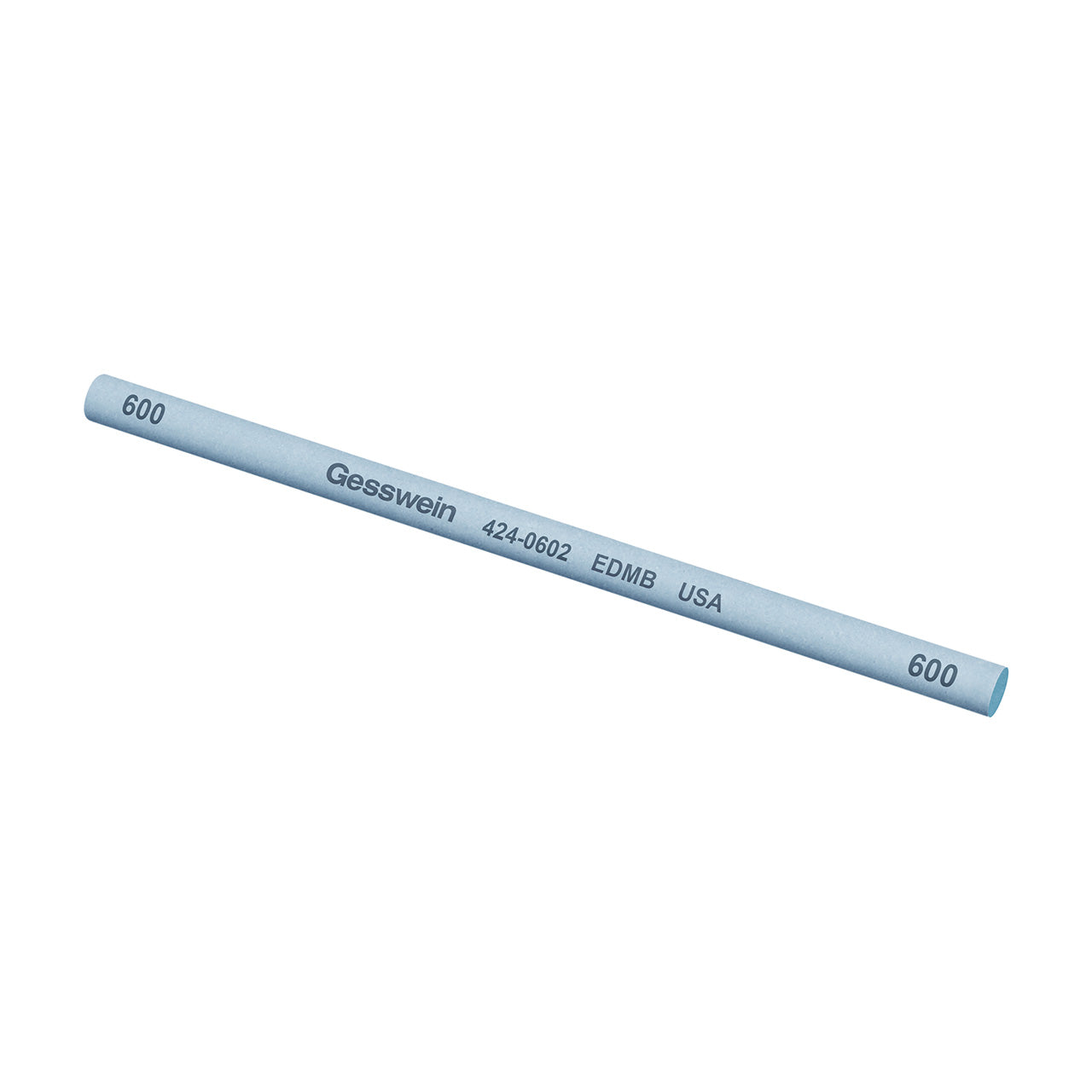 Gesswein® EDM Blue Stones – 1/4″ x 6″ Round, 600 Grit (Pkg. of 6)