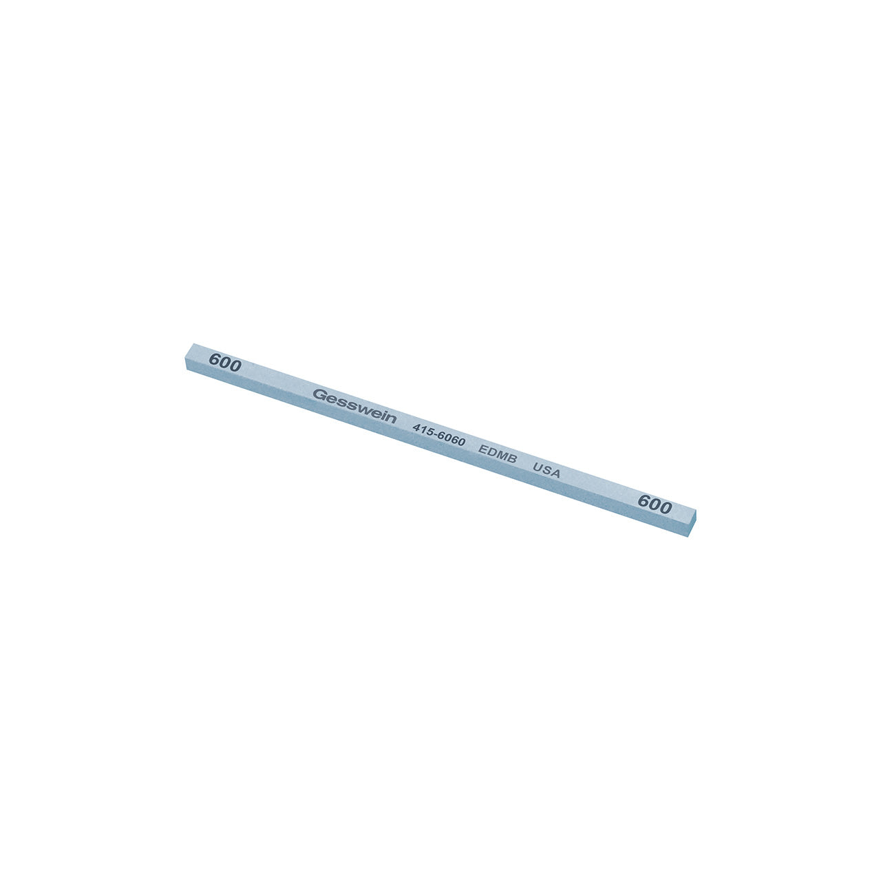 Gesswein® EDM Blue Stones – 5/32″ x 5/32″ x 4″, 600 Grit (Pkg. of 12)
