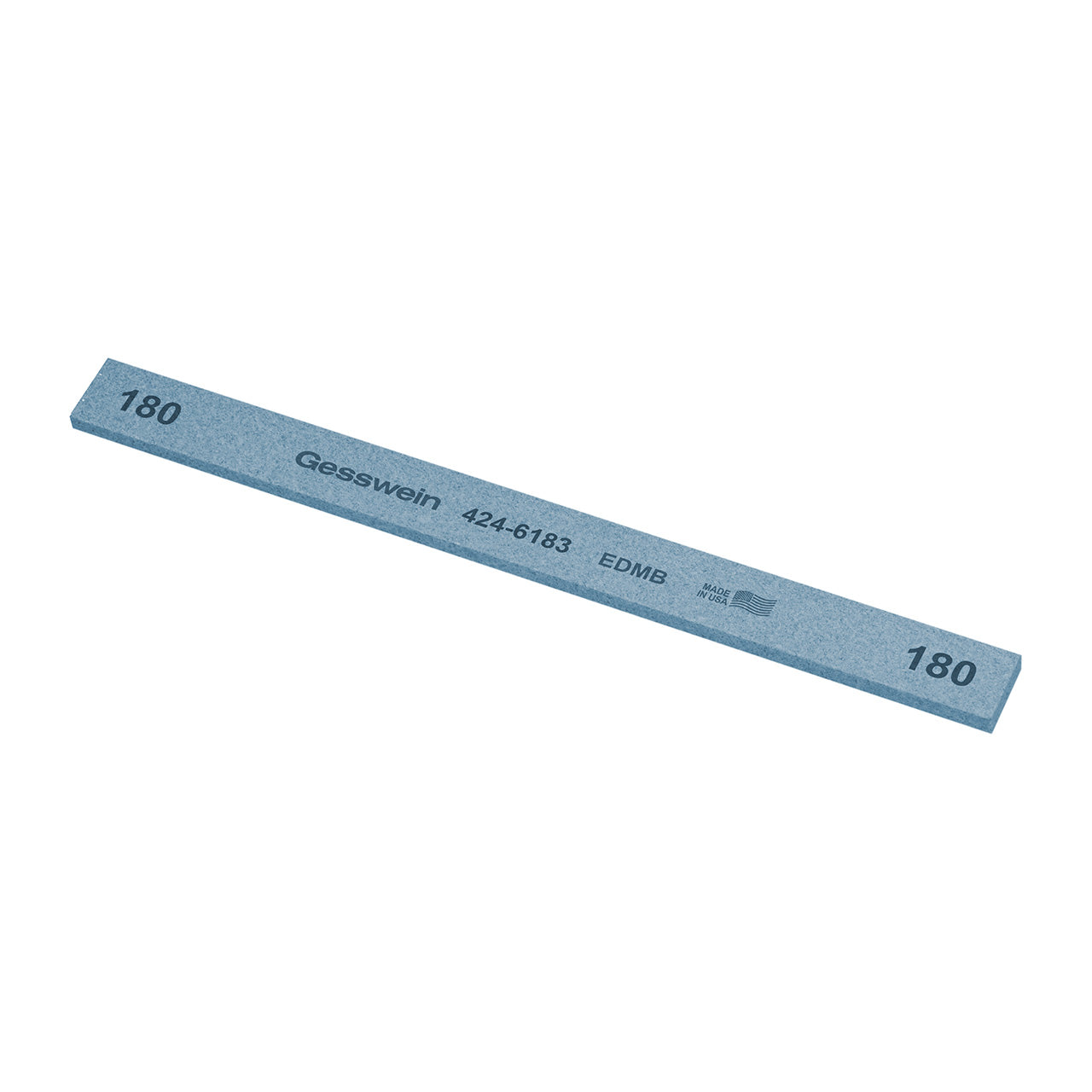 Gesswein® EDM Blue Stones – 1/2″ x 1/8″ x 6″, 180 Grit (Pkg. of 12)