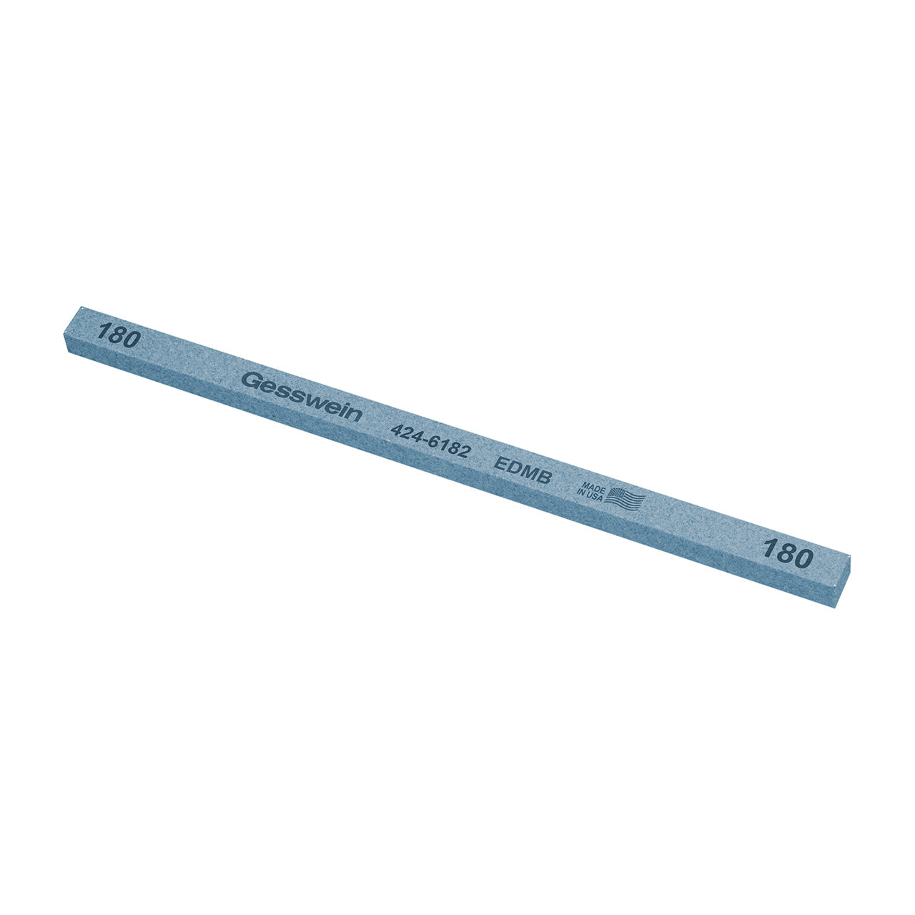 Gesswein® EDM Blue Stones – 1/4″ x 1/4″ x 6″, 180 Grit (Pkg. of 12)