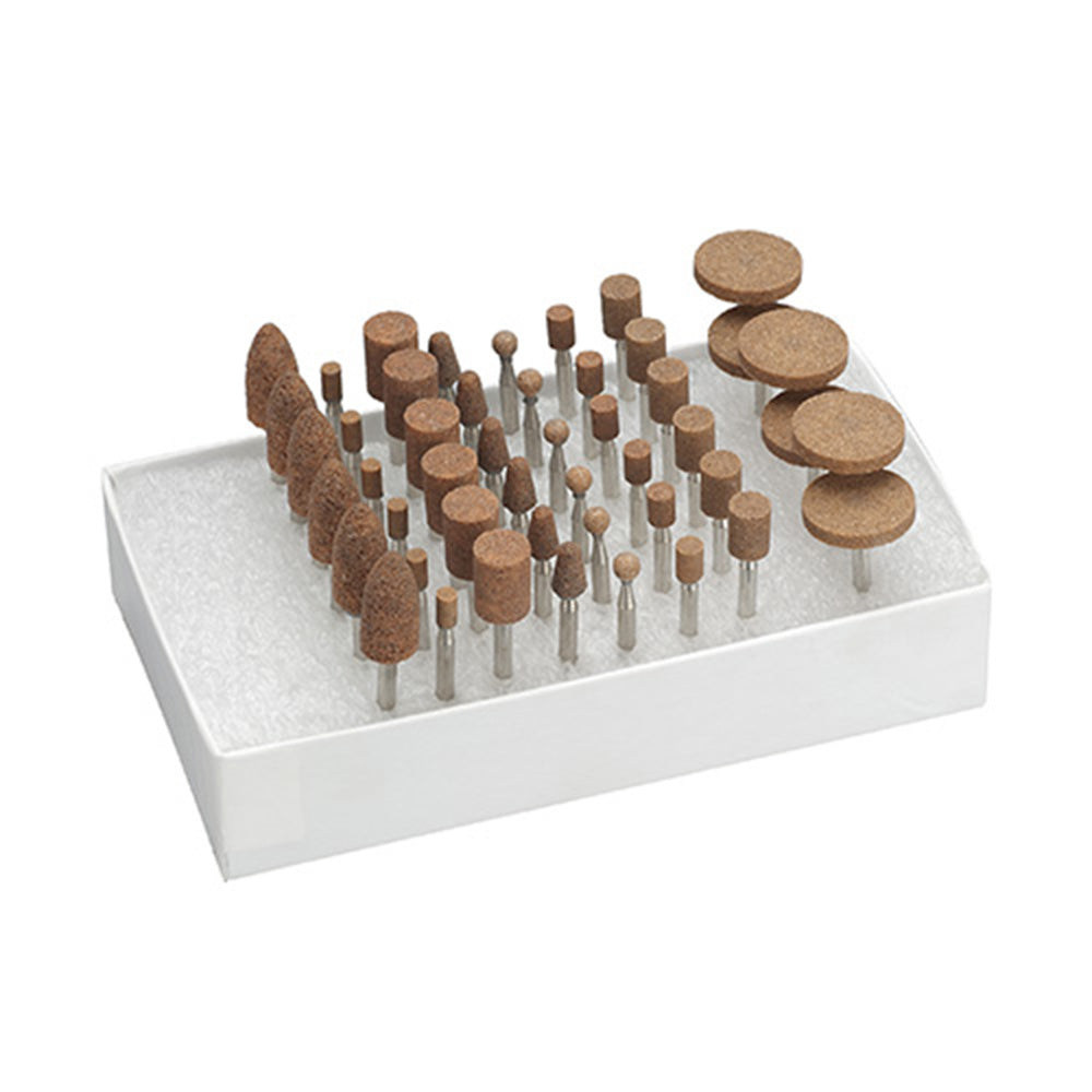 Gesswein® Red Mounted Points Set of 48 – 1/8″ Shank