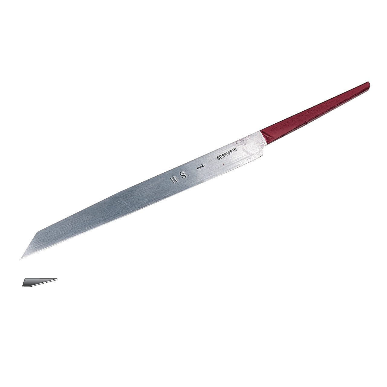 Gesswein® Red Tang Flat 37 Graver